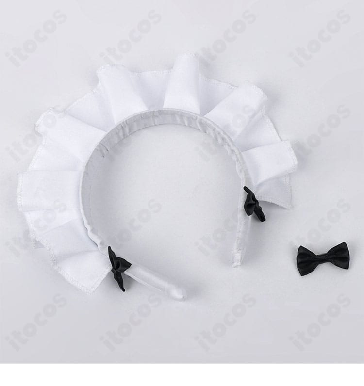 カチューシャなどヘアアクセサリーのディテール