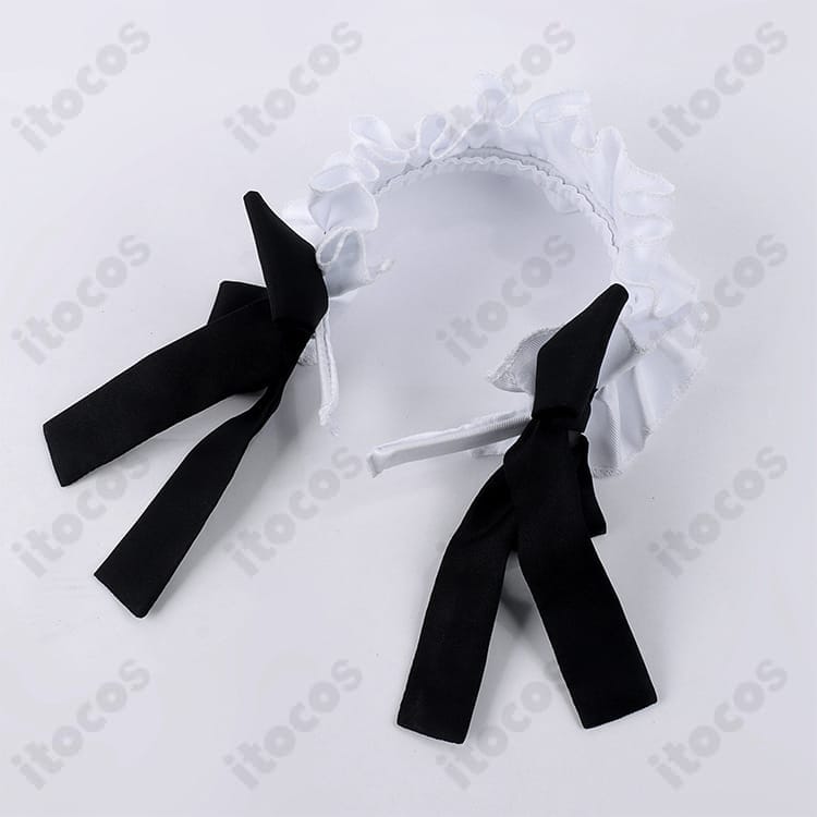 死亡遊戯で飯を食う。金子（キンコ）ゴーストハウス メイド服 高再現で撮影映え、快適な着心地 - 5枚目の画像