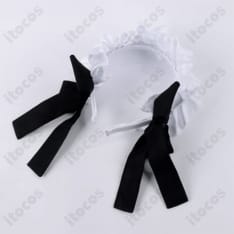 死亡遊戯で飯を食う。金子（キンコ）ゴーストハウス メイド服 高再現で撮影映え、快適な着心地 - 5枚目の画像（サムネイル）