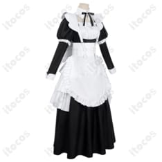 死亡遊戯で飯を食う。金子（キンコ）ゴーストハウス メイド服 高再現で撮影映え、快適な着心地 - 2枚目の画像（サムネイル）