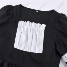 死亡遊戯で飯を食う。金子（キンコ）ゴーストハウス メイド服 高再現で撮影映え、快適な着心地 - 4枚目の画像（サムネイル）