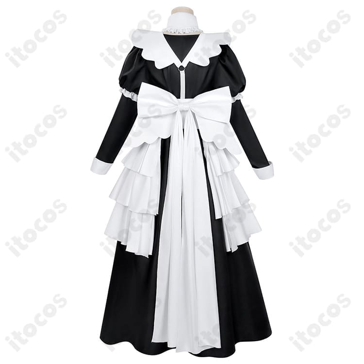 死亡遊戯で飯を食う。金子（キンコ）ゴーストハウス メイド服 高再現で撮影映え、快適な着心地 - 3枚目の画像