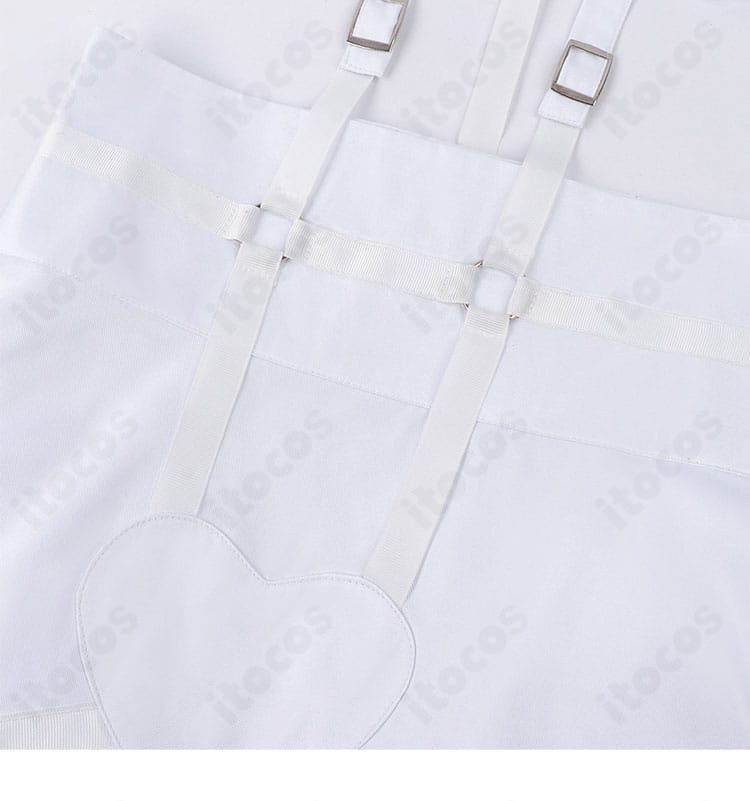 ウエスト系帯の結び・固定ディテール。装着の安定性が分かる