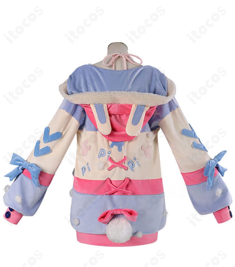 Pipkin Pippa衣装 背面の尾飾りとコートライン