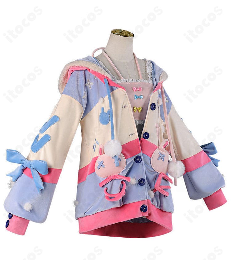 Pipkin Pippa衣装 横からのシルエットと耳飾りの見え方