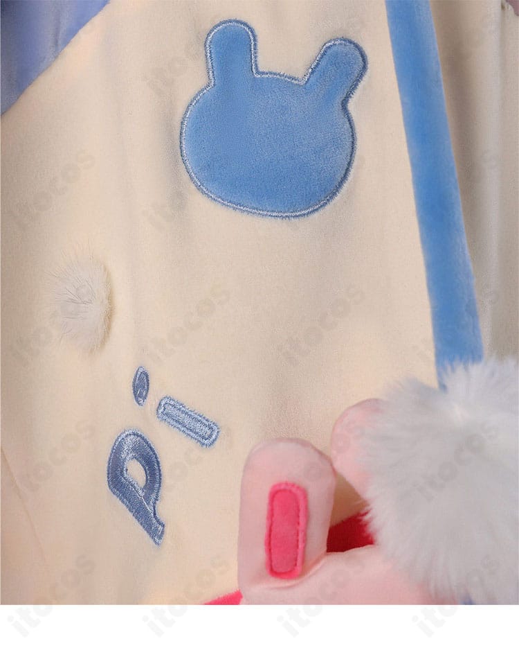 衣装のパターン装飾とプリントの質感