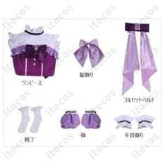 暁美ほむら アイドル衣装｜上品×ゴージャスな高再現設計でイベント・撮影に最適 - 4枚目の画像（サムネイル）