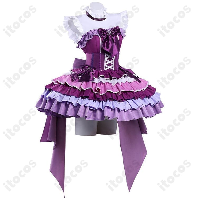 暁美ほむら アイドル衣装｜上品×ゴージャスな高再現設計でイベント・撮影に最適 - 2枚目の画像