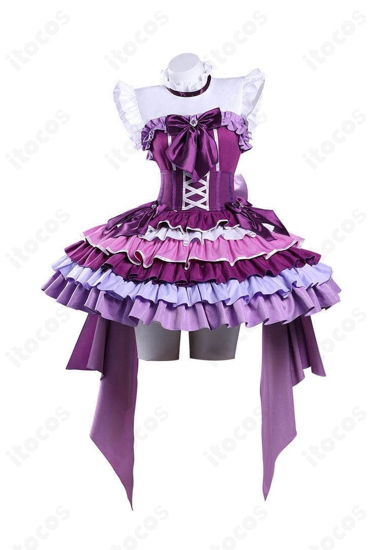 暁美ほむら アイドル衣装のワンピース正面全体像