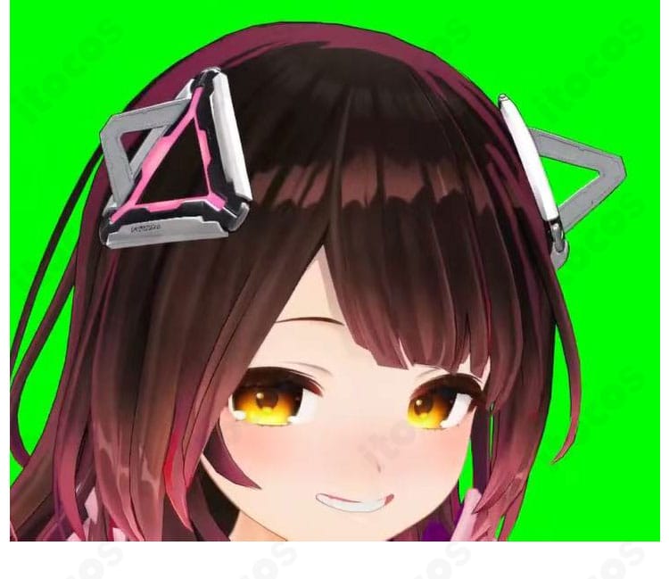 ロボ子さん衣装のヘアアクセサリー全体ディテール