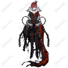 ツイステ リドル・ローズハート 真紅の暴君コスプレ｜ハリ感シルエットで撮影映え、イベント快適 - 1枚目の画像（サムネイル）