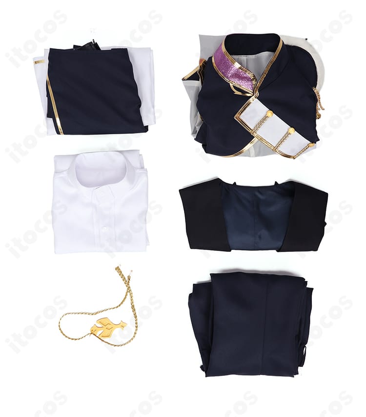 闇ノシュウ CONCERTO共通衣装 セット内容一覧|ジャケット、ベスト、シャツ、パンツ、腰布、太もも飾り