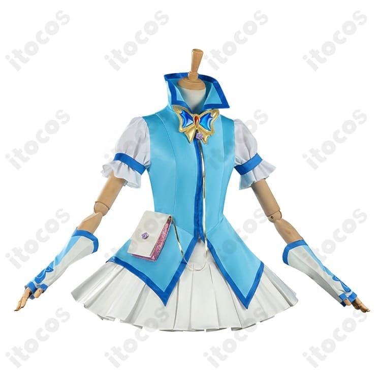 Yes!プリキュア5 水無月かれん/キュアアクア 高再現コスプレ衣装｜上品シルエットで撮影・イベントに最適 - 2枚目の画像