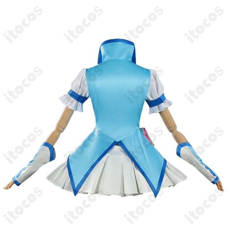 Yes!プリキュア5 水無月かれん/キュアアクア 高再現コスプレ衣装｜上品シルエットで撮影・イベントに最適 - 3枚目の画像