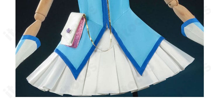 腰飾りのディテール。位置バランスと装着パーツの構成が分かる画像