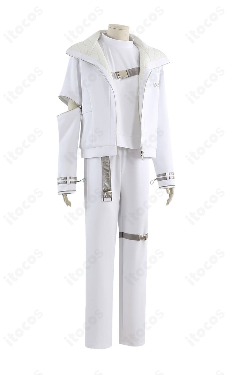 青柳冬弥 アクセラレイト衣装の右側面ディテール（袖と腰飾りの位置関係）