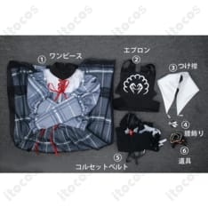 無期迷途 ルミナ 温泉旅館制服 高再現コスプレ 小道具入りで撮影映え - 5枚目の画像（サムネイル）