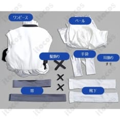 氷上メルル 囚人番号670 シスター衣装｜清楚×ダークで撮影映えする豪華7点セット - 6枚目の画像（サムネイル）