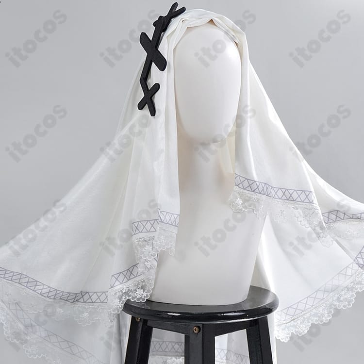 氷上メルル 囚人番号670 シスター衣装｜清楚×ダークで撮影映えする豪華7点セット - 4枚目の画像