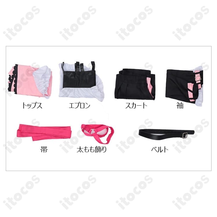 超かぐや姫! 駒沢乃依 コスプレ衣装。高再現で撮影映え、着脱しやすくイベント即戦力 - 6枚目の画像