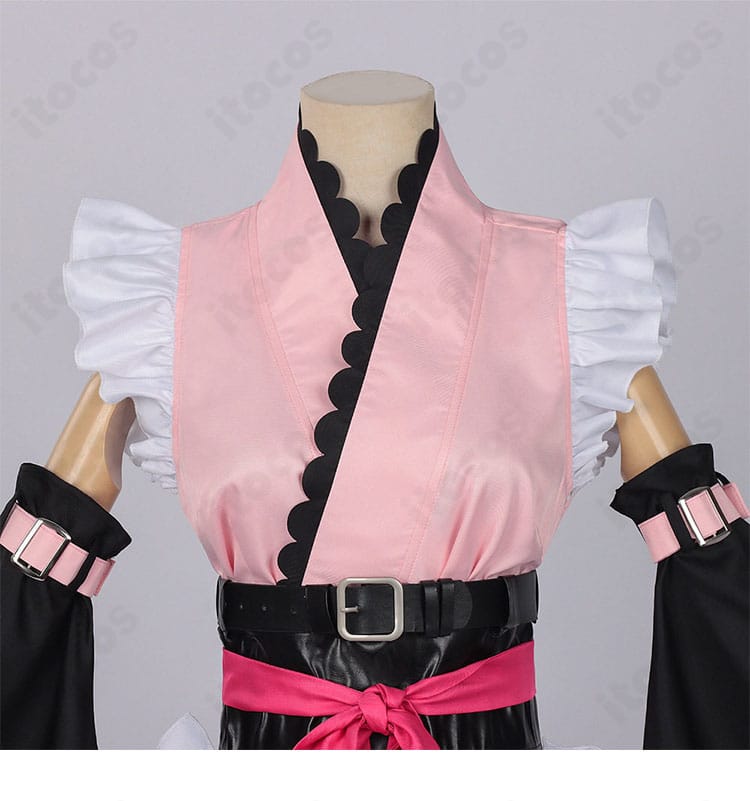 駒沢乃依 コスプレ衣装の帯と結び目ディテール（シルエット調整のポイント）