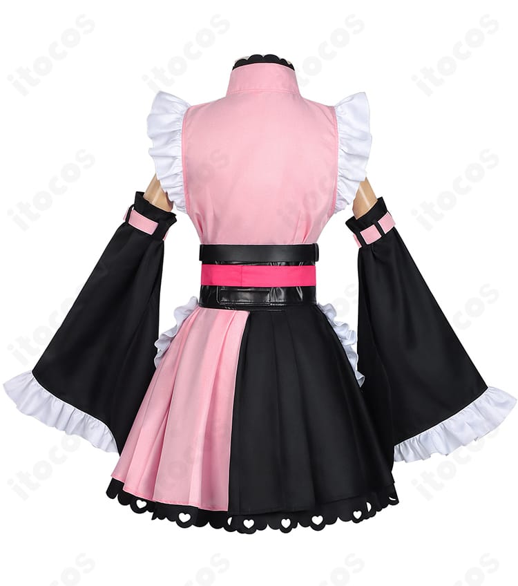 駒沢乃依 コスプレ衣装のスカート部ディテール（レイヤー感と丈感の確認）