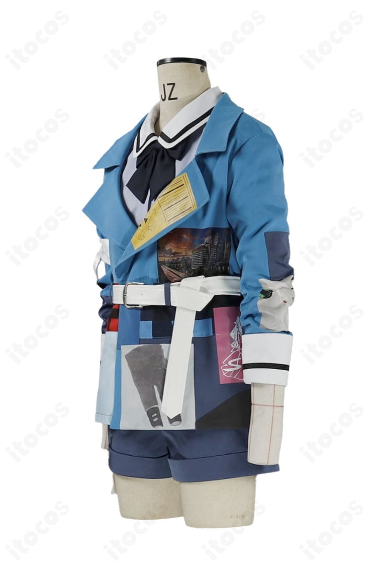 ガールズバンドクライ 井芹仁菜 運命の華Ver. コートとシャツのディテールが分かるアップ