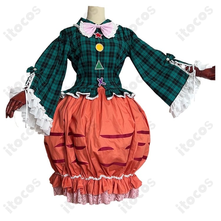 東方Project 秦こころ アレンジ衣装｜再現度と着心地を両立し撮影・イベントで映える一着 - 2枚目の画像