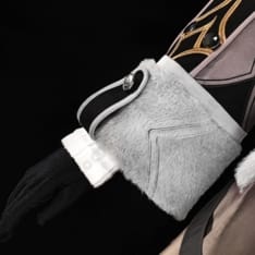 原神 コート衣装セット 高再現でクールに決まる装飾充実の撮影映えモデル - 4枚目の画像（サムネイル）