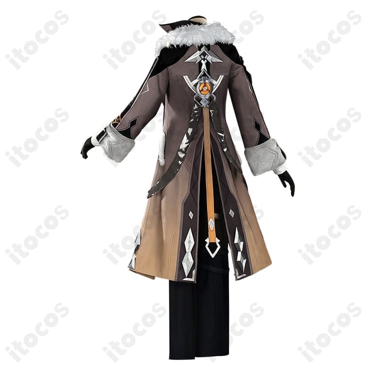 原神 コート衣装セット 高再現でクールに決まる装飾充実の撮影映えモデル - 2枚目の画像