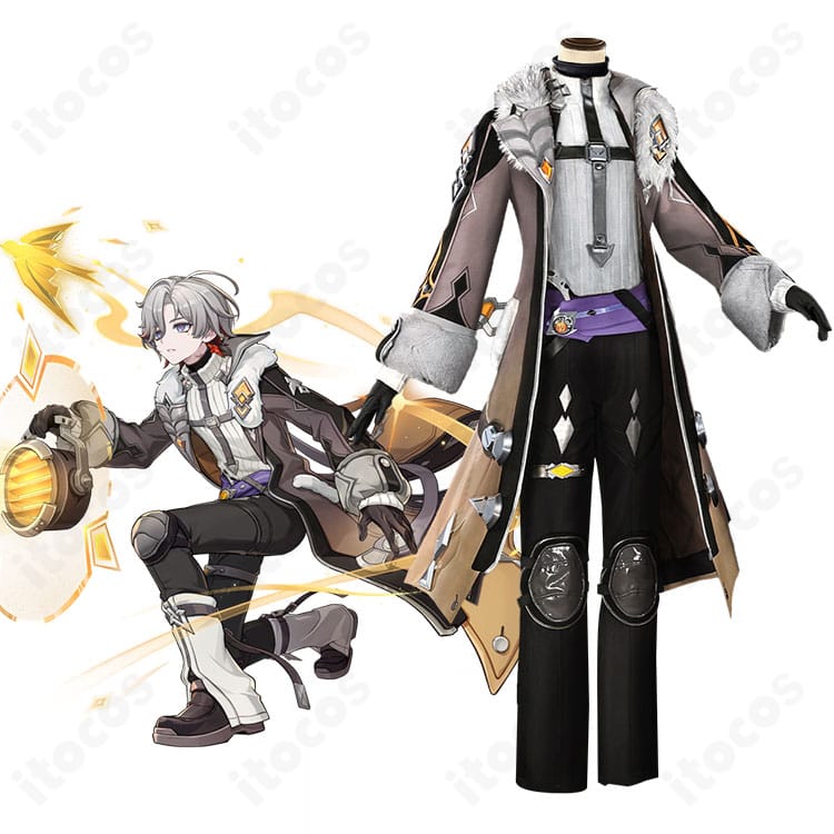 原神コート衣装セットの全身コーデ例と装着イメージ