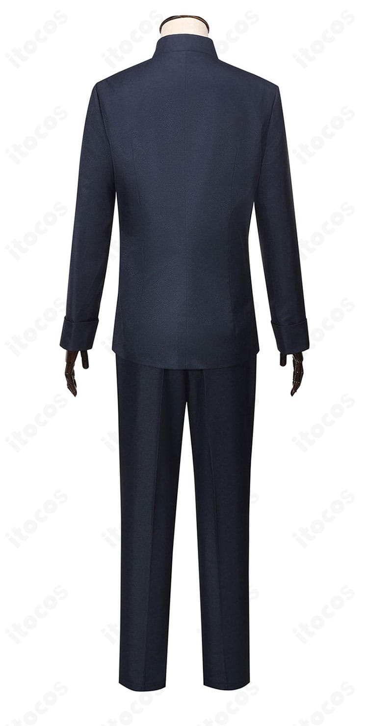 サイレントヒルf 岩井修 コスプレ衣装の背面フォルムと裾の落ち感