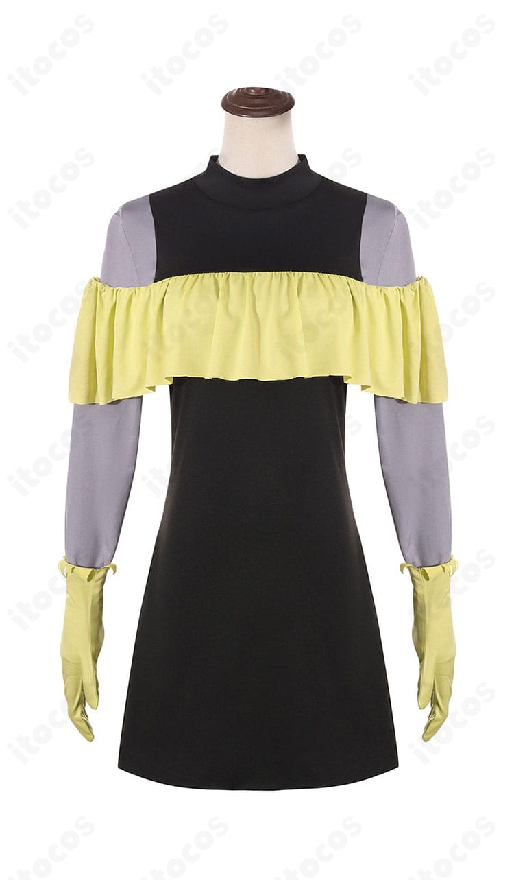 MEMちょ 新生B小町アイドル衣装のワンピース正面全体