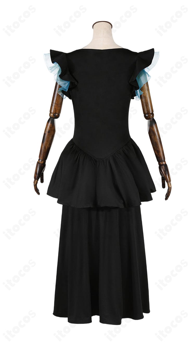 黒川あかね 劇団ララライ舞台衣装の背面カット｜後ろ姿のフォルムと丈感の確認