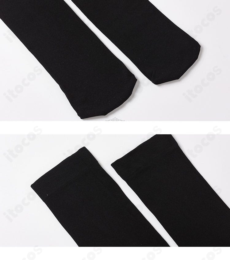 トップスの装飾と縫製のアップ。パイピングやボタンの配置、発色の質感が分かるディテール