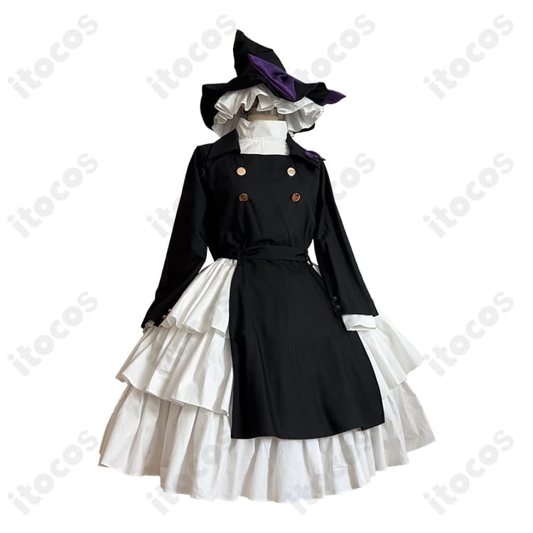 東方Project 霧雨魔理沙 二次創作アレンジ｜可愛いシルエットで撮影映え、着脱も簡単 - 2枚目の画像