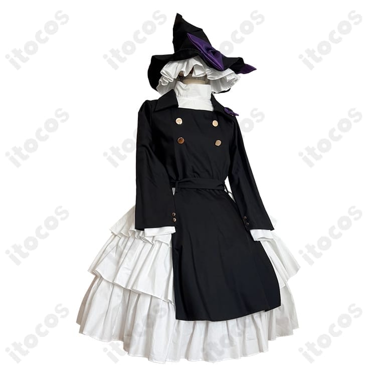 東方Project 霧雨魔理沙 二次創作アレンジ｜可愛いシルエットで撮影映え、着脱も簡単 - 3枚目の画像