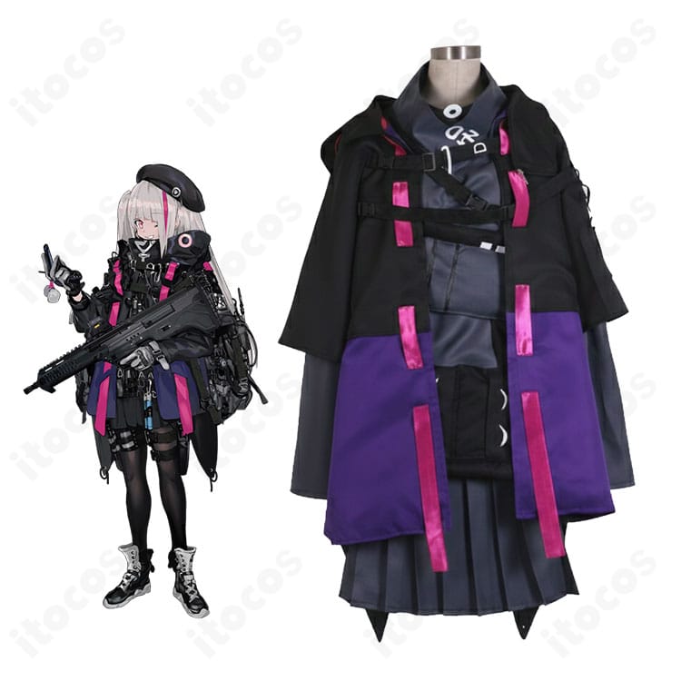 MDR 通常衣装コスプレ一式のフロント全身。ストリート系シルエットと配色を高再現。