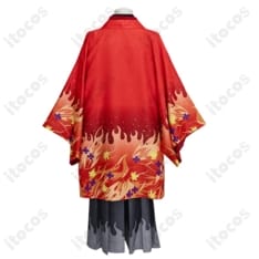 煉獄杏寿郎 京まふ2021和装コスプレ 高再現でイベント・撮影に最適 - 2枚目の画像（サムネイル）