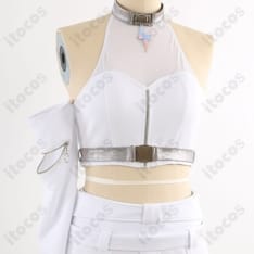 プロセカ 巡音ルカ アクセラレイト衣装｜軽量伸縮で快適、撮影・イベントに最適 - 5枚目の画像（サムネイル）