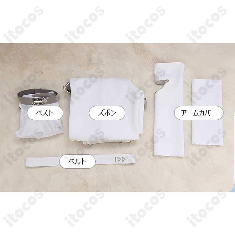 プロセカ 巡音ルカ アクセラレイト衣装｜軽量伸縮で快適、撮影・イベントに最適 - 7枚目の画像