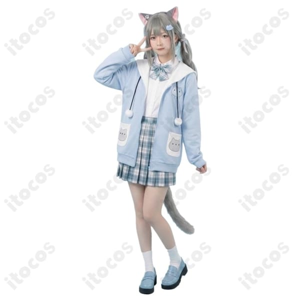 甘城なつき（Nachoneko）新衣装 制服コスプレ｜軽やかで映える高発色、再現度重視の学園スタイル