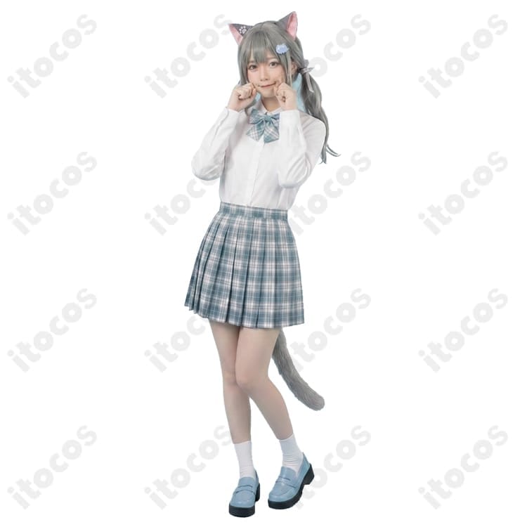 甘城なつき（Nachoneko）新衣装 制服コスプレ｜軽やかで映える高発色、再現度重視の学園スタイル - 2枚目の画像