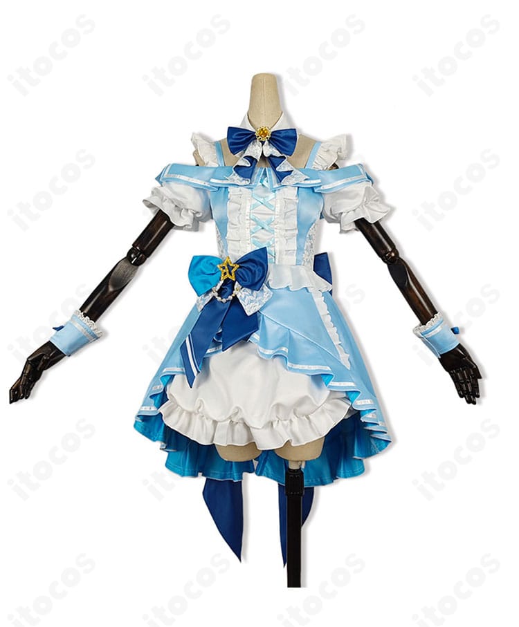 高坂穂乃果 μ's×Aqoursコラボ衣装の正面全体カット。ハリ感あるシルエットが分かる画像