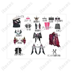 原神 レリル 月の狩人 コスプレ衣装 高再現セット｜撮影映えと着脱のしやすさを両立 - 8枚目の画像（サムネイル）