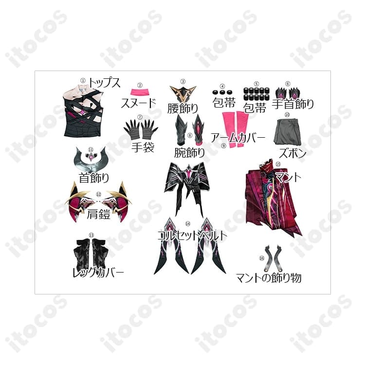 原神 レリル 月の狩人 コスプレ衣装 高再現セット｜撮影映えと着脱のしやすさを両立 - 8枚目の画像