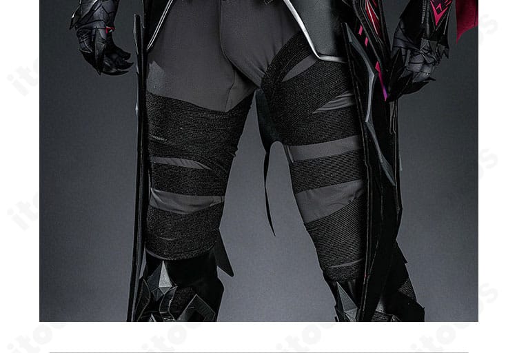 原神 レリル 月の狩人コスプレ衣装 ズボン裾とレッグカバーのデザイン