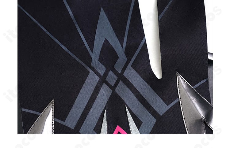 原神 レリル 月の狩人コスプレ衣装 裾周りの装飾とカッティング