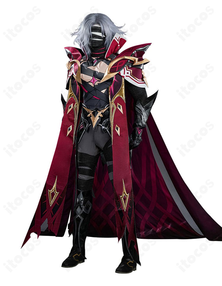 原神 レリル 月の狩人コスプレ衣装の側面シルエット