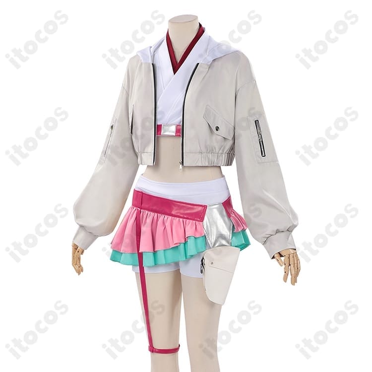 超かぐや姫！綾紬芦花 コスプレ衣装｜軽量通気・着脱ラク・高再現でイベント撮影に最適 - 2枚目の画像